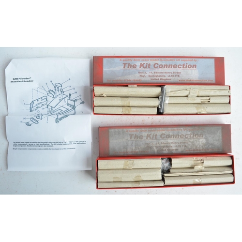 47 - Eight unbuilt OO gauge white metal and brass steam locomotive models from The Kit Connection, all bo... 