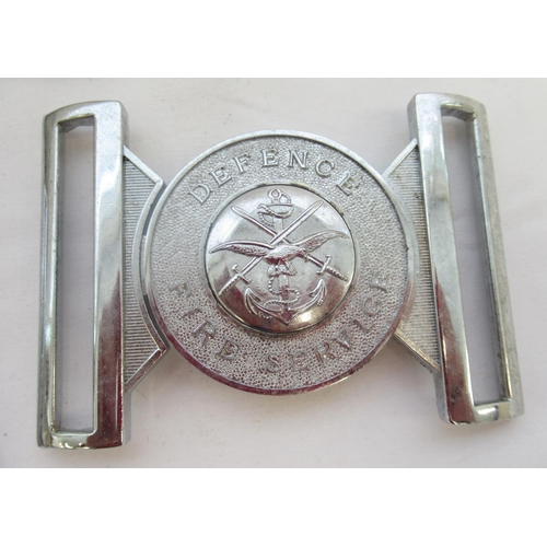 290 - Collection of commemorative firefighter related belt buckles, including 1987 Budweiser buckle, Drago... 