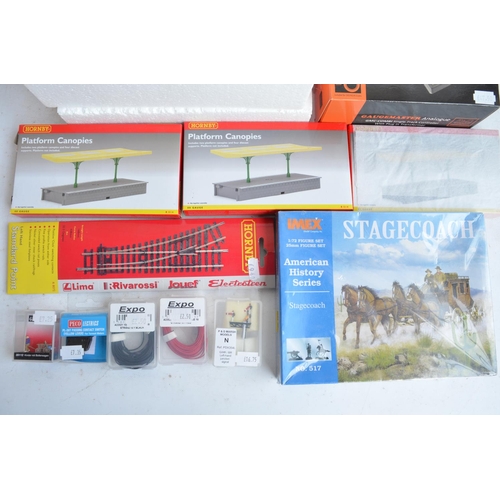 69 - Collection of mostly as new/sealed OO/HO, O and N gauge suitable scenic accessories, various manufac... 