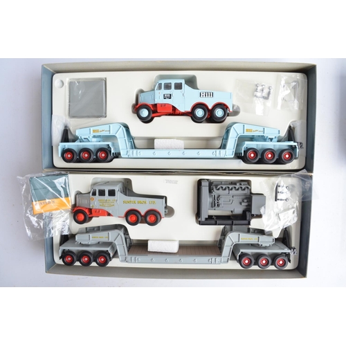 78 - Four boxed 1/50 scale limited edition diecast Heavy Haulage series models from Corgi to include 3x l... 