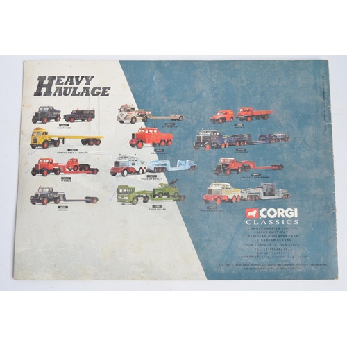 78 - Four boxed 1/50 scale limited edition diecast Heavy Haulage series models from Corgi to include 3x l... 