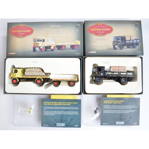 82 - Ten boxed 1/50 scale limited edition diecast Vintage Glory Of Steam series models from Corgi to incl... 