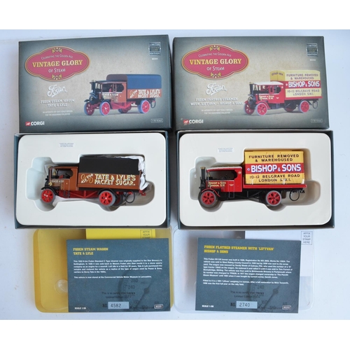 84 - Nine boxed 1/50 scale diecast limited and premium edition Vintage Glory Of Steam series models from ... 