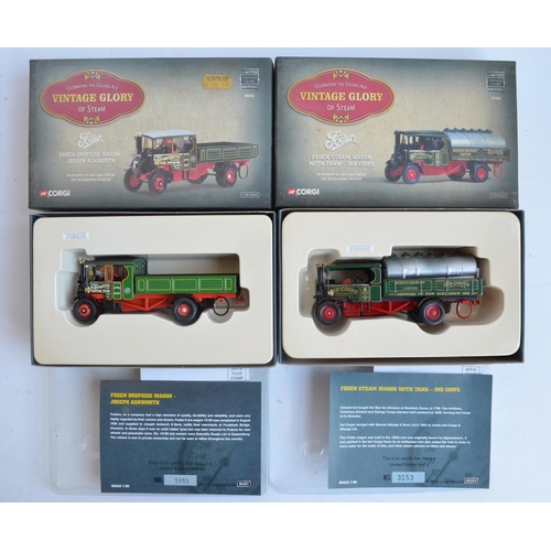 84 - Nine boxed 1/50 scale diecast limited and premium edition Vintage Glory Of Steam series models from ... 