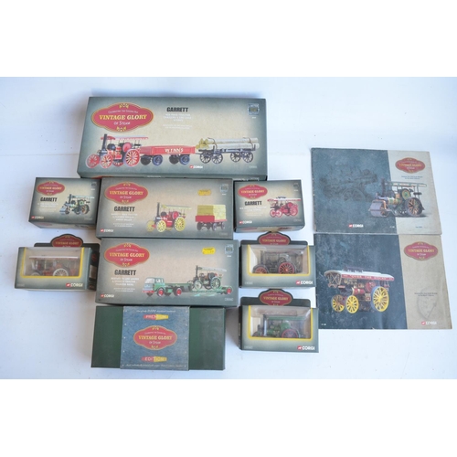 85 - Nine boxed 1/50 scale diecast limited and premium edition Vintage Glory Of Steam series models from ... 