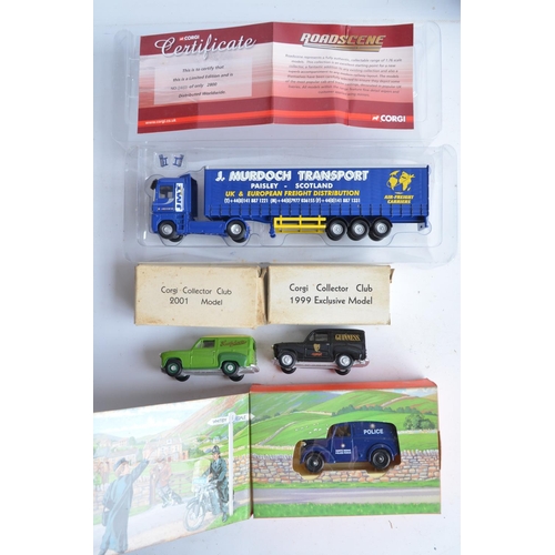 90 - Collection of mostly boxed diecast vehicle models from Corgi, Maisto, Burago, Lledo, Matchbox etc, c... 