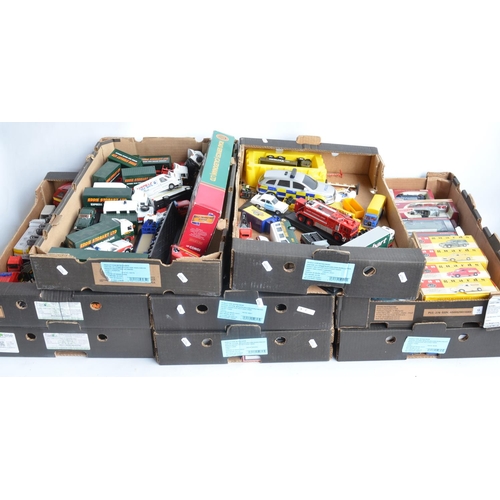 93 - Large collection of diecast model vehicles, various manufacturers to include Corgi, Atlas, lledo, Ox... 