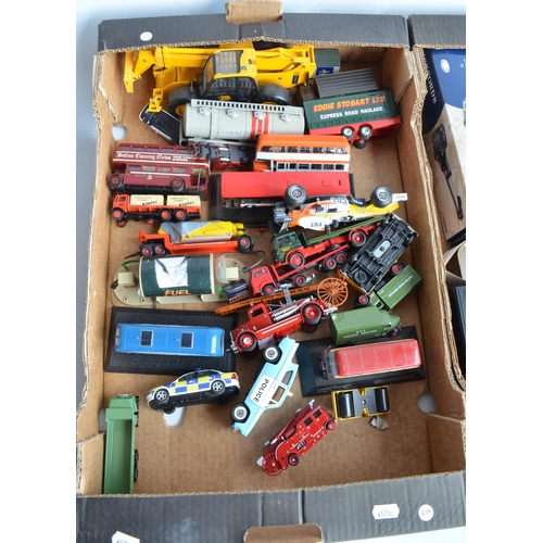 93 - Large collection of diecast model vehicles, various manufacturers to include Corgi, Atlas, lledo, Ox... 