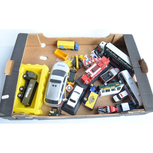 93 - Large collection of diecast model vehicles, various manufacturers to include Corgi, Atlas, lledo, Ox... 