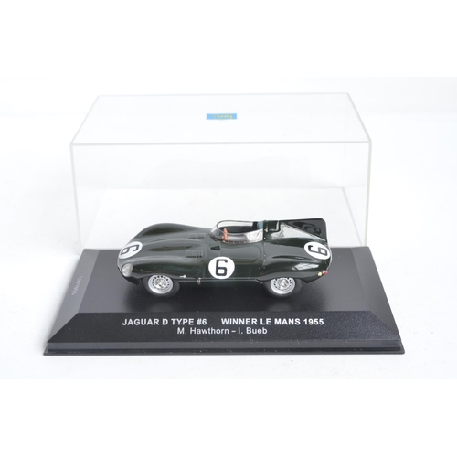 97 - Collection of unboxed 1/18 scale Jaguar car models by Autoart to include an XJ13 (bonnet appears stu... 