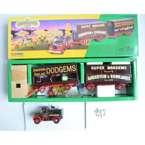 98 - Collection of boxed diecast vehicle and truck models from Corgi and Atlas Editions including Eddie S... 