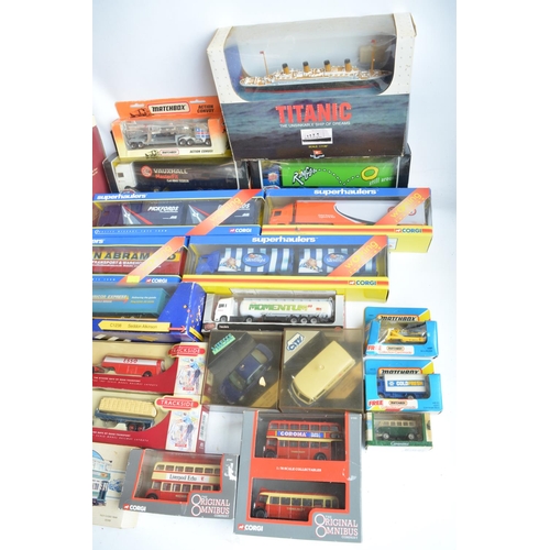 99 - Extensive collection of diecast model vehicles from Corgi, Lledo Vitesse, Matchbox and EFE, model co... 