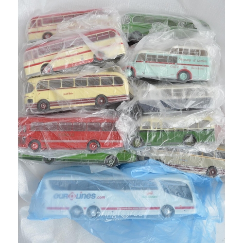 107 - Extensive collection of unboxed previously displayed mostly diecast vehicle, tram and bus models fro... 