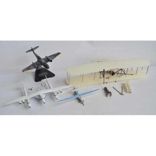 112 - Collection of previously displayed model aircraft from Corgi, Amer etc, all A/F, most with damage fo... 