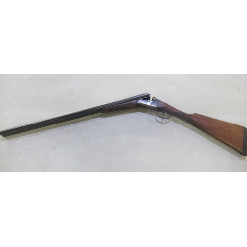 542 - Shotgun certificate required -  bore S/S Spanish shotgun. Double trigger, non ejector. 28ins barrel.... 