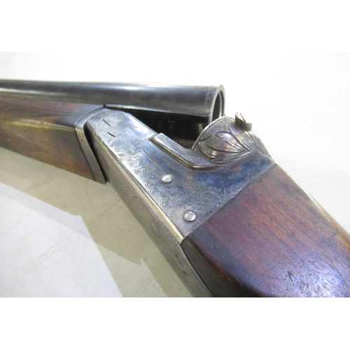 542 - Shotgun certificate required -  bore S/S Spanish shotgun. Double trigger, non ejector. 28ins barrel.... 