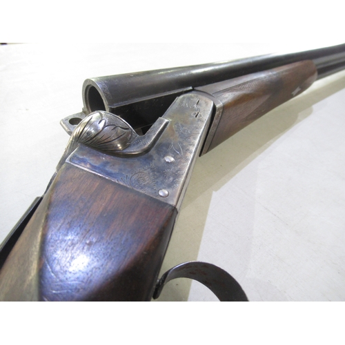 542 - Shotgun certificate required -  bore S/S Spanish shotgun. Double trigger, non ejector. 28ins barrel.... 