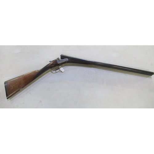 545 - Shotgun certificate required - William Evans of London 12B side-by-side shotgun, double trigger, box... 