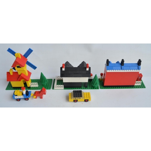 131 - Lego Weetabix set of 3 promotional village model sets from 1976, all sets complete and with original... 