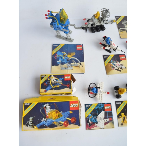 133 - Seventeen Lego Space sets including 2 boxed, all sets complete and with original instructions, inclu... 