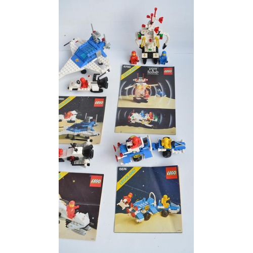 133 - Seventeen Lego Space sets including 2 boxed, all sets complete and with original instructions, inclu... 