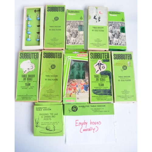 135 - Collection of Subbuteo accessories including stadium sections and boxed sets (all boxes with content... 