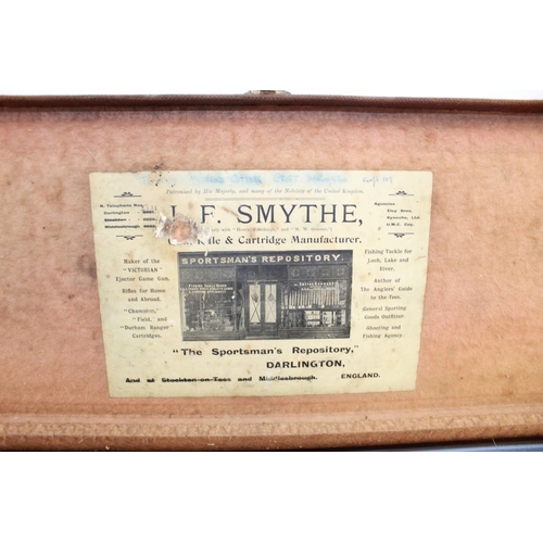 556 - WITHDRAWN - Shotgun certificate required - cased J.F.Smythe 12B side-by-side shotgun, boxlock, non-e... 