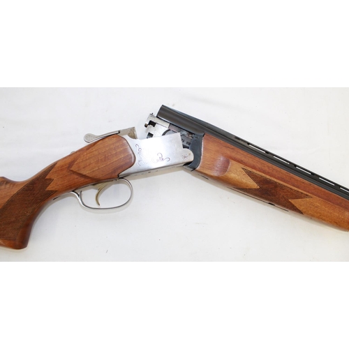 557 - WITHDRAWN -  Shotgun certificate required - Baikal 20B over-under shotgun, 12 vented barrel, single ... 