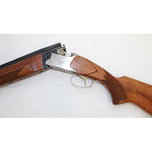 557 - WITHDRAWN -  Shotgun certificate required - Baikal 20B over-under shotgun, 12 vented barrel, single ... 