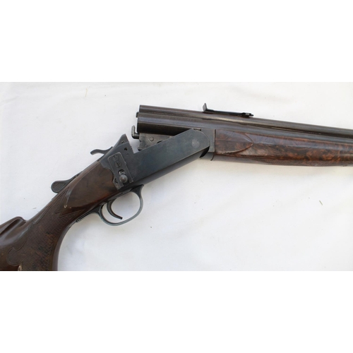 574 - Section 1 License Required - Stevens Arm Company combination rifle, .22 long rifle & .410 3 inch cha... 