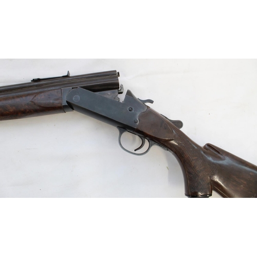 574 - Section 1 License Required - Stevens Arm Company combination rifle, .22 long rifle & .410 3 inch cha... 