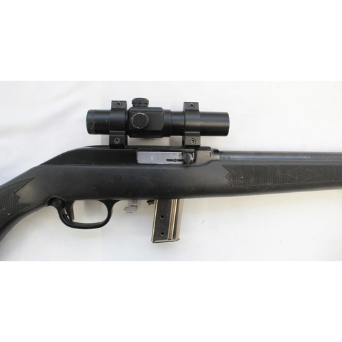 575 - Section 1 License Required - Marlin .22LR with magazine and scope, serial no. 03214997 &  Mossberg 8... 