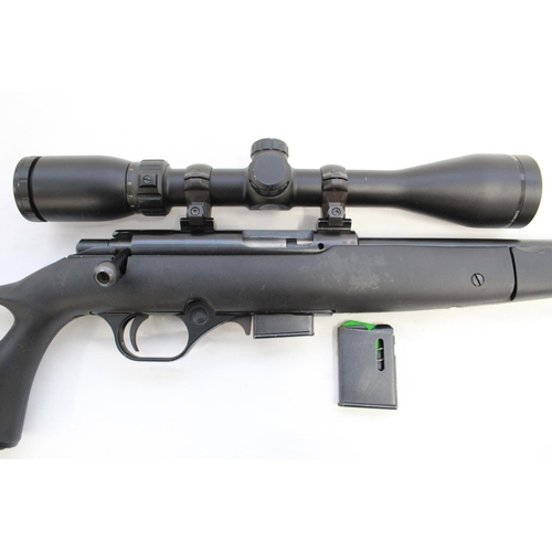 575 - Section 1 License Required - Marlin .22LR with magazine and scope, serial no. 03214997 &  Mossberg 8... 