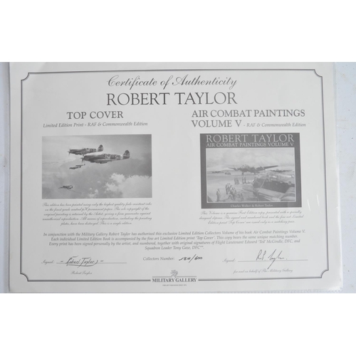 153 - Three unframed limited edition aviation prints by Robert Taylor to include 'Rangers On The Rampage' ... 