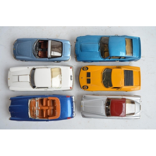 187 - Six 1/43 diecast car models from BBR, Western Models, Enco and Illustra including rare examples, all... 