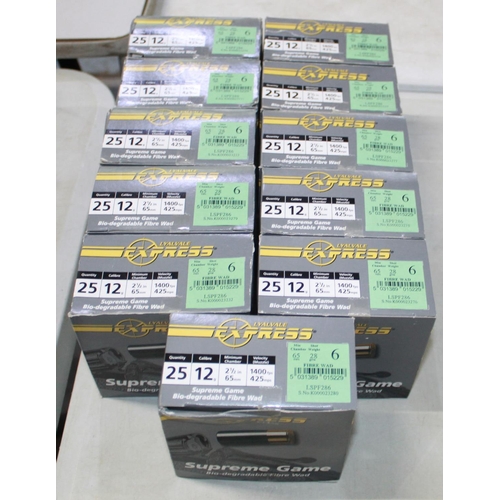 606 - 275 Express Supergame 12B cartridges  (Shotgun certificate required)