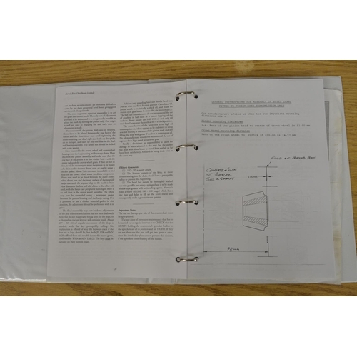 193 - Frazer Nash wire wheel centres; large quantity of Frazer Nash non machined component parts; related ... 