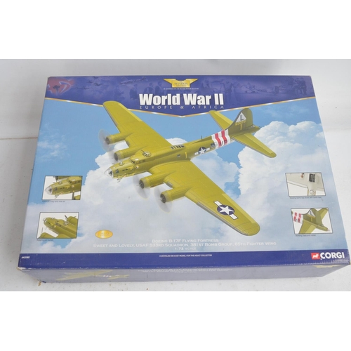 116A - Corgi Aviation Archive AA33302 1/72nd scale diecast Boeing B-17F Flying Fortress 'Sweet And Lovely' ... 