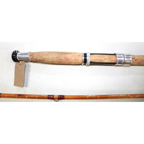 452 - Alex Martin of Glasgow 'Leslie Jenkins' 12ft three section rod in excellent condition, complete with... 