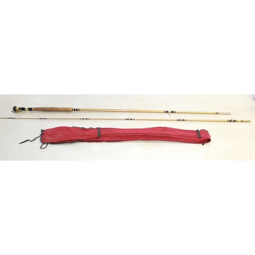 453 - Vintage Abu Svangsta two section 9ft 'Lapplandia' rod in excellent condition, complete with original... 