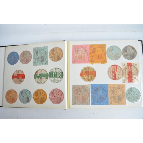 191A - Outstanding collection of vintage UK vehicle tax discs as collected by former South Yorkshire Police... 