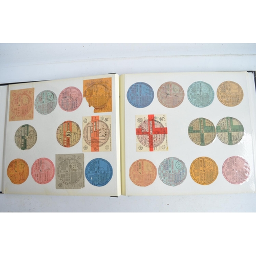 191A - Outstanding collection of vintage UK vehicle tax discs as collected by former South Yorkshire Police... 