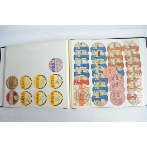 191A - Outstanding collection of vintage UK vehicle tax discs as collected by former South Yorkshire Police... 