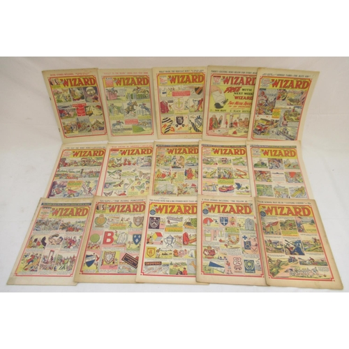 603 - The Wizard comics - collection of 1940s/50s The Wizard comics (approx. 28)