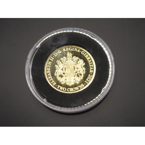 636 - The London Mint Office - The Official Elvis Presley It's Now or Never Gold Coin, encapsulated with C... 