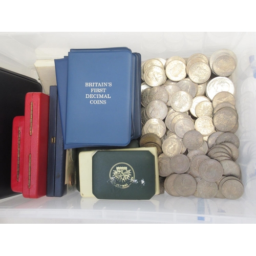 759 - Large collection of British and other coins in 2 boxes