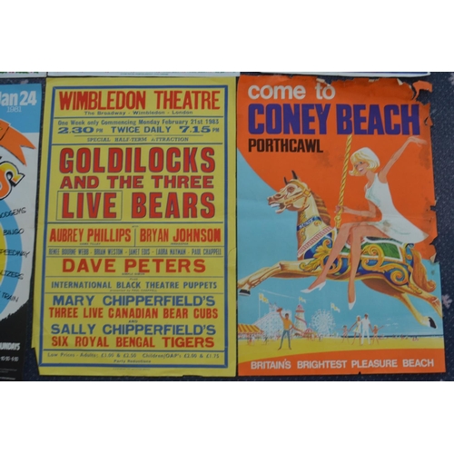 26 - Collection of Circus, theatre and other themed advertising posters, largest Gerry Cottle's Circus (1... 