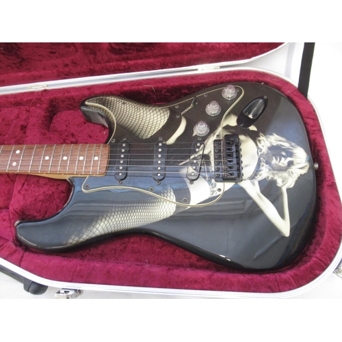 1050 - Dominic Littlewood Collection - The RockCouture Collection 'Heidi' by Rankin, Fender Stratocaster 6 ... 