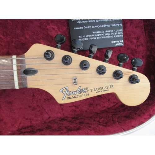 1050 - Dominic Littlewood Collection - The RockCouture Collection 'Heidi' by Rankin, Fender Stratocaster 6 ... 