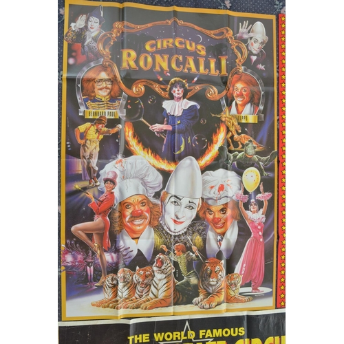 29 - Twelve international themed circus poster to include Moscow State Circus, Circus Roncalli (largest p... 